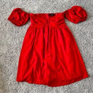 Lulus red mini dress